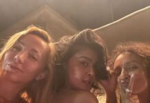 Sakshi Pradhan Instagram - 3 #naughty #girls in one #Frame 😈