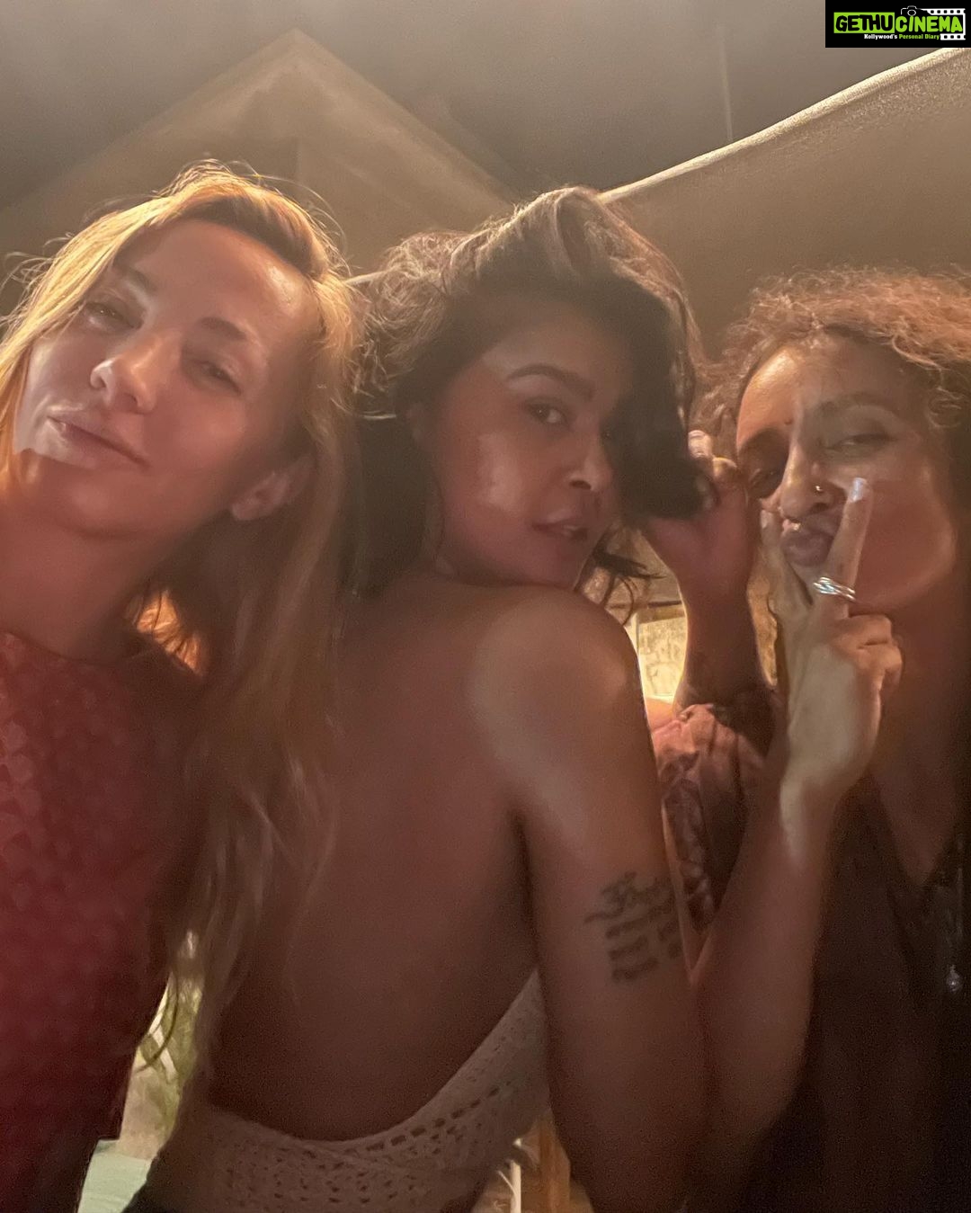 Sakshi Pradhan Instagram - 3 #naughty #girls in one #Frame 😈