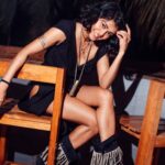 Sakshi Pradhan Instagram – Happy peace time 
#FullMoon 🌕
