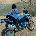 Sakshi Pradhan Instagram – Moments like these 🏍 🌞❤️ 🍷 M.p.