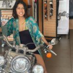 Sakshi Pradhan Instagram - Should I get the #beast 🏍 ?? 😉 😂