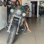 Sakshi Pradhan Instagram - Should I get the #beast 🏍 ?? 😉 😂
