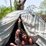 Sakshi Pradhan Instagram - #Friends, #Sun ,#Sand ,#camp and #Sea that sounds like #Summer to me 🏕 🏝 👩🏻‍🦱 👱🏽‍♀️ 🌊 🌞 🍲 🐈‍⬛ 📸 @aukrishnan #pride #pridemonth #sisterlove