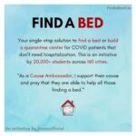 Sakshi Pradhan Instagram - Was #delighted to learn about this #initiative which is the #country’s first #information repository on #beds. You can find your nearest #COVID centre and also help build one! #Glad to do my bit as a Cause #Ambassador for an #initiative that is by the #youth, for the #country ( #India ) #Share and #spreadtheword @findabed_in @iimunofficial @rishabhshah2012