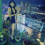 Sakshi Pradhan Instagram – Lets Admire the Stars decorating the Night skies & me😋