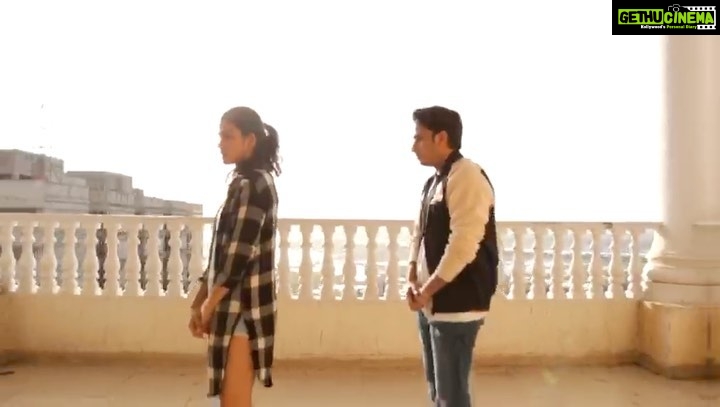Samara Tijori Instagram - @rahillmehta_ and I providing you guys with some entertainment while you stay 🏠 #tbt • • • • Shot, Choreographed and Edited by @harshil2810 ❤️
