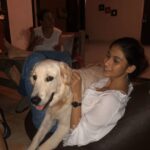 Samara Tijori Instagram - Happy Birthday to my one year old brother. May I always be your sofa. @winter_the_white_retriever