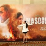 Samara Tijori Instagram - I wish I could put into words how I feel with all of your responses and the love we’re all getting for Masoom. I remember going for the first day of promotions and I looked behind me thrice, basically in shock because I’d never imagined my face to be so big on a poster Haha. I was elated. And scared. Masoom was created and executed by a bunch of people who gave it their heart and soul. Not one person treated it like their “job” and that’s what made working on it an experience of a lifetime. Thank you @mihirbd and @gurmmeetsingh for trusting me to play Sana. And thank you for guiding me every step of the way. Ya’ll are stuck with me forever now. Oops. @boman_irani @upasnasinghofficial @manjarifadnis @veerrajwantsingh @sariikasingh @imsukhpalsingh @nikhilnairr @aakashdeeparora @jobanpreet.singh @manurishichadha @dekhodekho @reliance.entertainment @dndcofficial @vivekwhy @richard_devarda @satyam.tripathy @wall_e_ki_mummy @padmininandakumar @vatsalabhagat @letapisnam @kedar_sonigra @surajparaswani Thank you for helping me bring Sana to life. Love you all. Honestly.