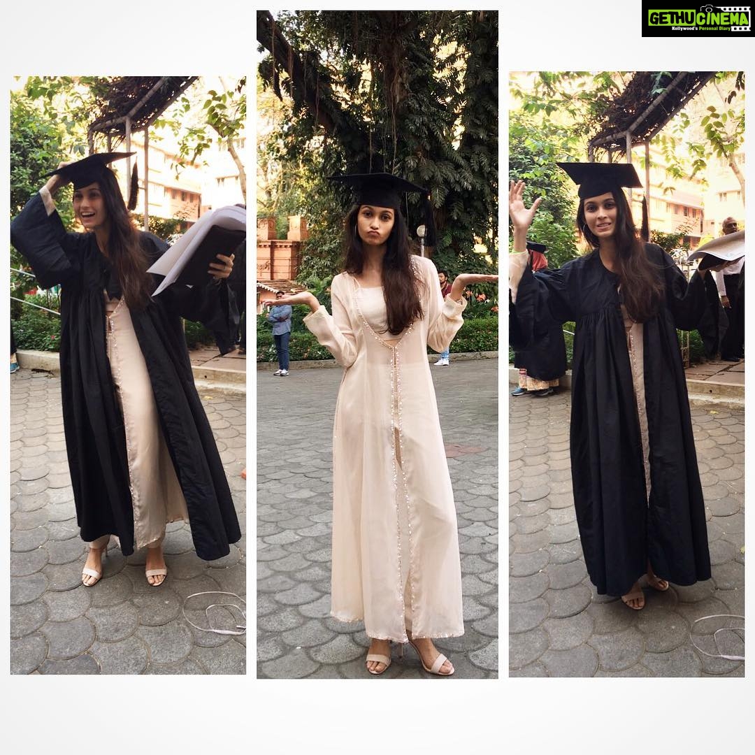 Samara Tijori Instagram - That cap, is SO difficult to balance on your head. And because I'm such a fail I couldn't get the mandatory "smile and hold your degree up" grad photo. So here. A year after college is done, I'm officially a #graduate π