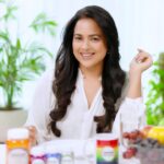 Sameera Reddy Instagram - #DiscountAlert - Use my Amazon coupon code: SAMEERA20 and get 20% OFF^ on Centrum. #Collaboration - If you know me, you know my family means everything to me ️ and I always like staying on top of things. Even when it comes to nutrition, I ensure they get the best. That is why along with a healthy diet we take Centrum, the world’s #1 Multivitamin* which is now available in India! With variants tailor made for each family member, we take Centrum daily with our breakfast. My family gets its glow of health from Centrum, and I recommend you give it a try too! So what are you waiting for? Get yours today! Use my Amazon coupon code: SAMEERA20 and get 20% OFF. Please don’t forget to follow @centrum_india for more updates ! #LiveBetterWithCentrum #EverydayWithCentrum #GlowOfHealth # #rainbowmoments. . . . . . Disclaimer: Not a substitute for varied diet. Use as directed on pack. Benefits are ingredient based. Contains plant based Sodium Hyaluronate. The ingredients in this product are known to support overall health For references related to benefit claims kindly visit : www.centrum.com/en-in Ref *: World’s No.1 Multivitamin | Nicholas Hall’s global CHC database, DB6 MAT Q1’22 ^T&C Applied. 20% OFF over existing discount.
