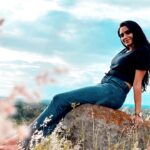 Sangeetha Bhat Instagram - "If you wish to know the divine, feel the wind on your face and the warm sun on your hand.”……. Pc-clicked by a friend #sangeethabhat #sangeethabhatsudarshan #actress #actresstheunknown #selflove #grateful #gratitude #naturephotography #naturelover #natureschild #mountains #facebook #instagram #karnataka #magadi #nelmangala #farm #natureishappiness