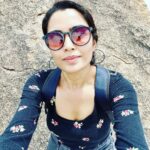Sangeetha Bhat Instagram - "If you wish to know the divine, feel the wind on your face and the warm sun on your hand.” —Buddha #sangeethabhat #sangeethabhatsudarshan #actress #actresstheunknown #selflove #natureschild #gratitude #grateful #naturelover #mandaragirihills #trekking #karnataka #tumkur #bengaluru Mandaragiri Hills