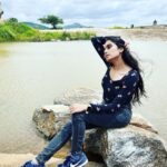 Sangeetha Bhat Instagram - "If you wish to know the divine, feel the wind on your face and the warm sun on your hand.” —Buddha #sangeethabhat #sangeethabhatsudarshan #actress #actresstheunknown #selflove #natureschild #gratitude #grateful #naturelover #mandaragirihills #trekking #karnataka #tumkur #bengaluru Mandaragiri Hills
