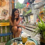 Sangeetha Sringeri Instagram - At the famous Train street, Hanoi!