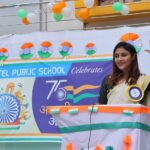 Sangeetha Sringeri Instagram - I have the honor to be invited as the chief guest for the hoisting of the flag on the Independence day by the principal, Mr. P S Khot sir at Patel Public School. It is with great pleasure that I was felicitated by the principal. He has been an inspiration of mine from my childhood days.