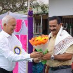 Sangeetha Sringeri Instagram - I have the honor to be invited as the chief guest for the hoisting of the flag on the Independence day by the principal, Mr. P S Khot sir at Patel Public School. It is with great pleasure that I was felicitated by the principal. He has been an inspiration of mine from my childhood days.