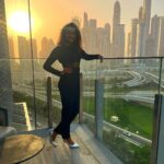 Sangeetha Sringeri Instagram - Amazing amazing #Dubai Outfit @laxmikrishnaofficial Styling @joe_elize_joy hairstylist @makeupwith_manju location @taj.jlt Jlt Dubai