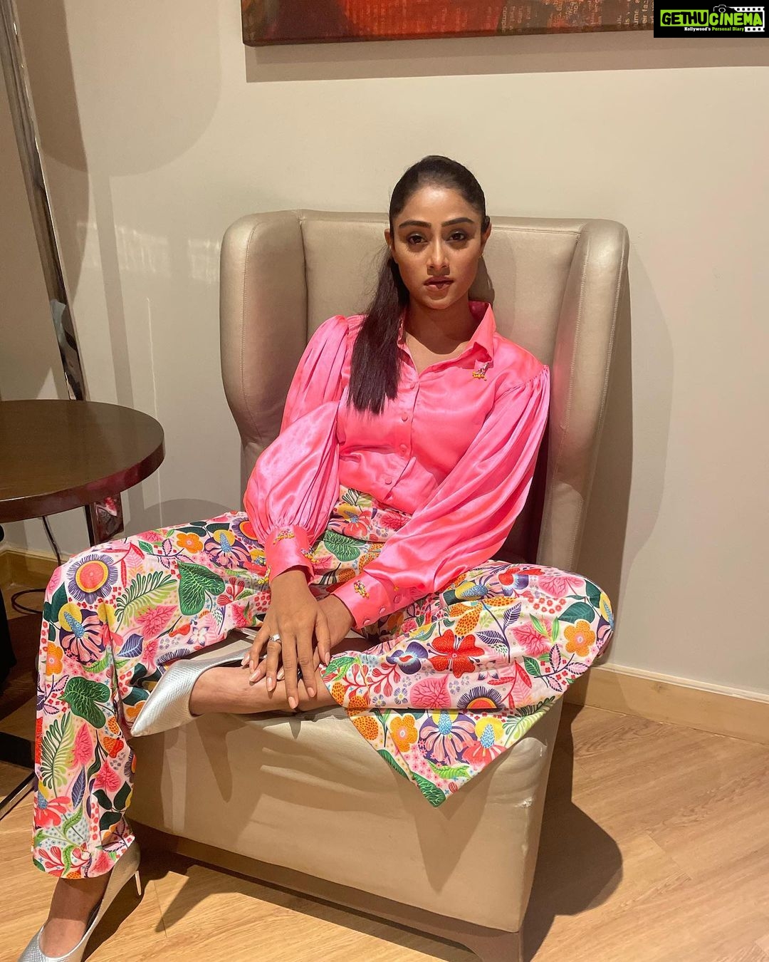 Sangeetha Sringeri Instagram - Mumbai promotion's #777charlie styled by @joe_elize_joy @styyledbyjoe assisted by @sanliya_sabu outfit @dziinebydeepa Make up by @shaikhgalib Hair styled by @yasmeenkhan78666 PR agency @viralmantra