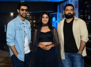 Sangeetha Sringeri Instagram - Hyderabad ✅  Thank You so much @ranadaggubati Sir for presenting Charlie in the most beautiful way in hyderabad 
Thank you for all the love and support!
 
@rakshitshetty @kiranraj_k @rajbshetty @nobinpaul @pratheek_darkbirdfilms  @arvindskash @dk9pramod @paramvah_studios @sureshproductions @joe_elize_joy ❤️