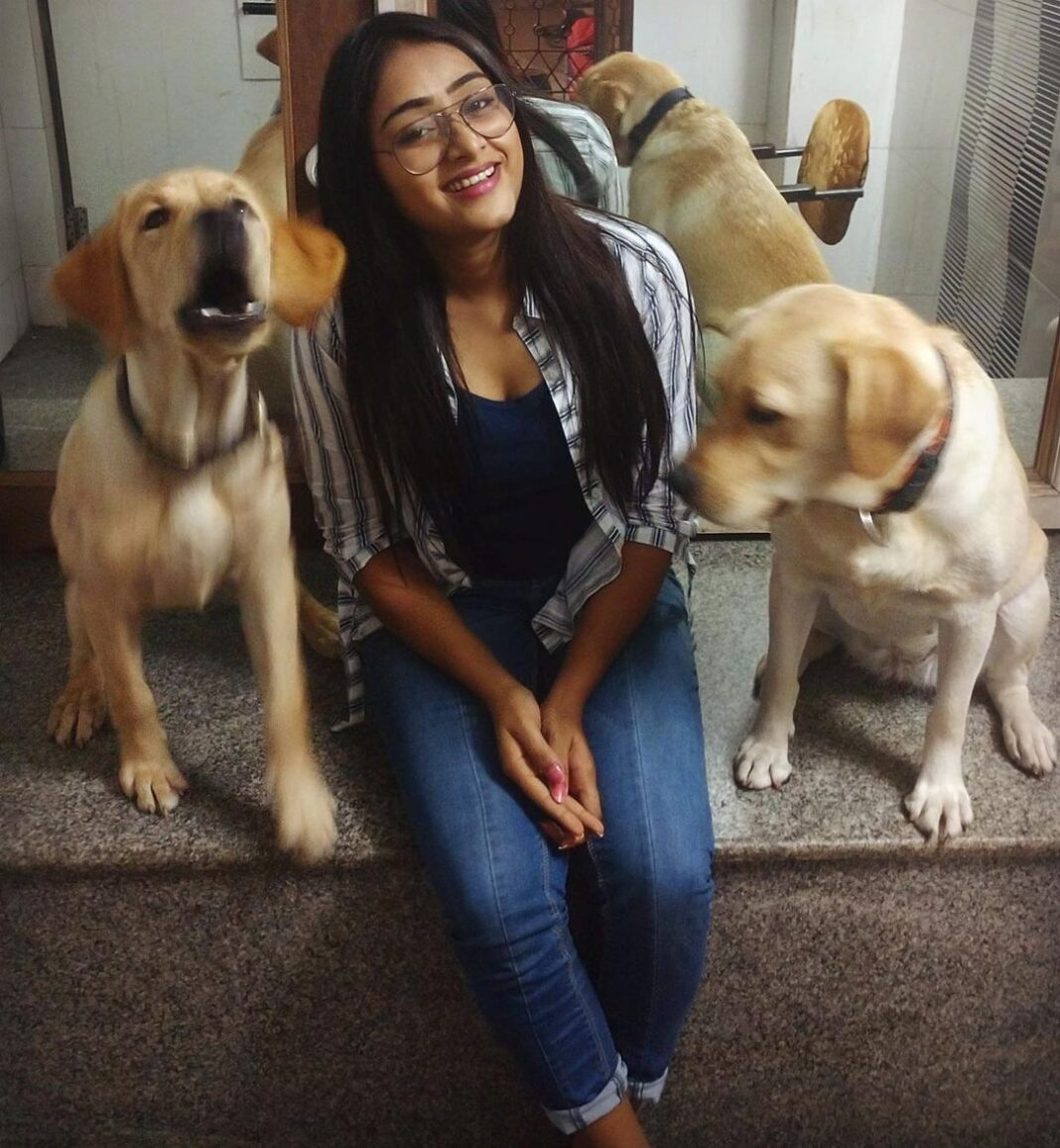 Sangeetha Sringeri Instagram - *Throwback* the day when i met them for the first time ❤️ *july 2018* #777charlie