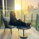 Sangeetha Sringeri Instagram - Amazing amazing #Dubai Outfit @laxmikrishnaofficial Styling @joe_elize_joy hairstylist @makeupwith_manju location @taj.jlt Jlt Dubai