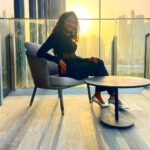 Sangeetha Sringeri Instagram - Amazing amazing #Dubai Outfit @laxmikrishnaofficial Styling @joe_elize_joy hairstylist @makeupwith_manju location @taj.jlt Jlt Dubai