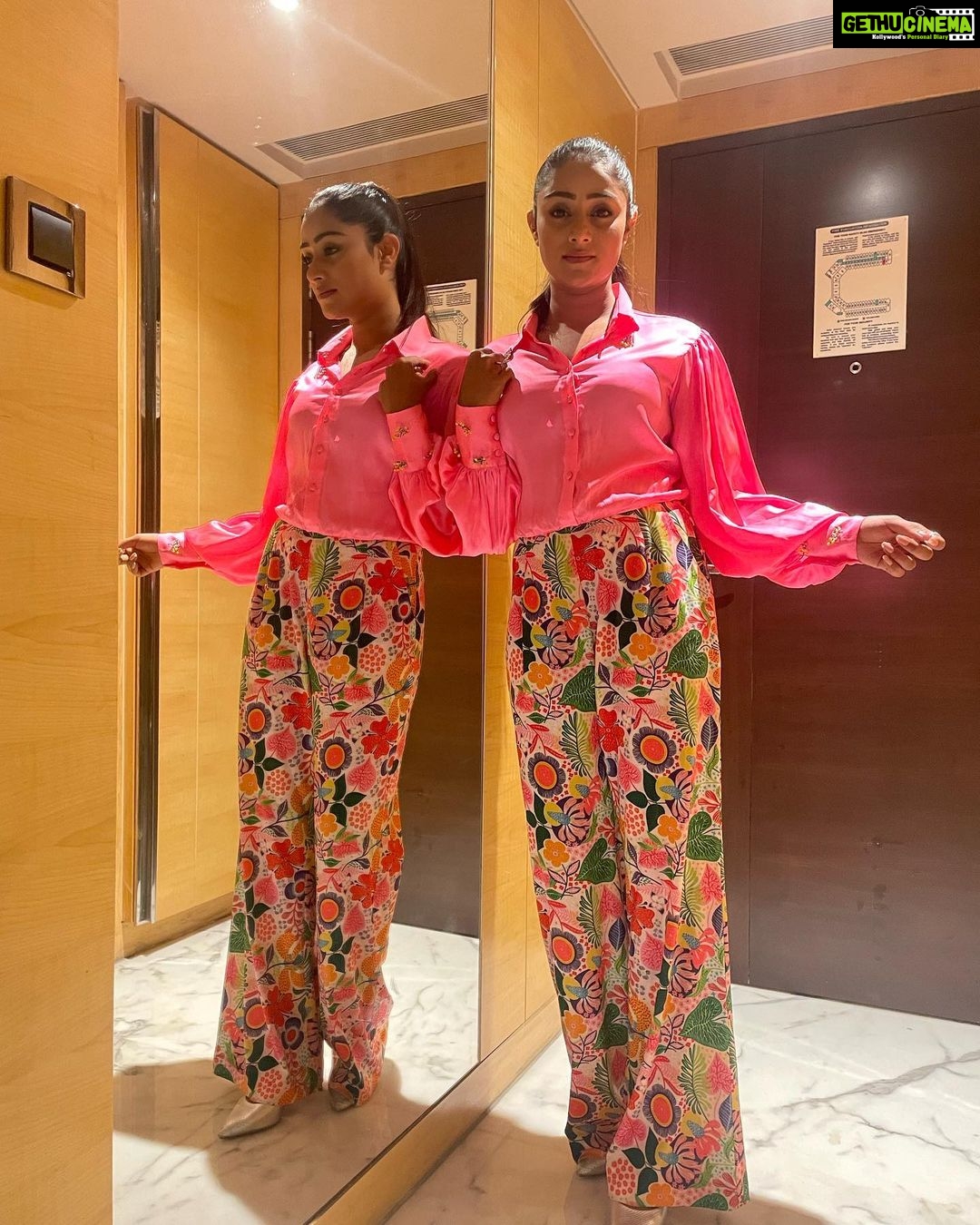 Sangeetha Sringeri Instagram - Mumbai promotion's #777charlie styled by @joe_elize_joy @styyledbyjoe assisted by @sanliya_sabu outfit @dziinebydeepa Make up by @shaikhgalib Hair styled by @yasmeenkhan78666 PR agency @viralmantra