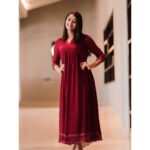 Sangeetha Sringeri Instagram - 💋 Charlie P.c @athmi_captures 😇 Styling : @joe_elize_joy @styyledbyjoe Outfit: @pastelsdesignstudio Location : @lemeridienkochi Styling assistant : @sanliya_sabu