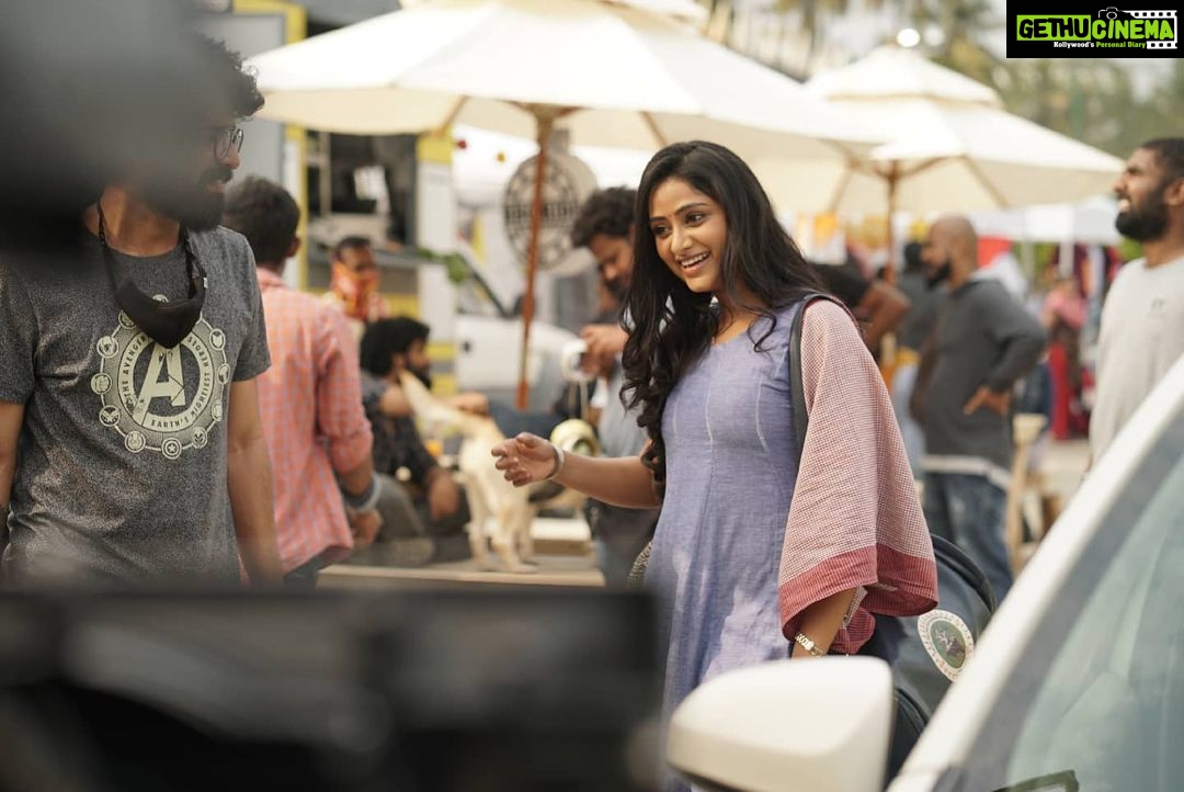 Sangeetha Sringeri Instagram - #funday @ #777charlie set!