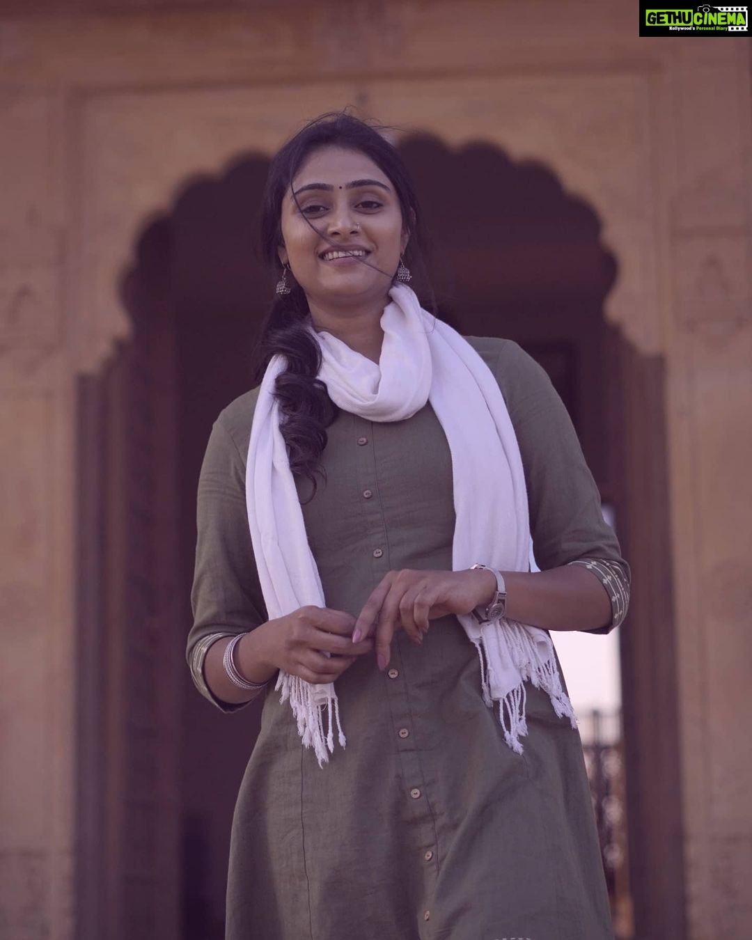 Sangeetha Sringeri Instagram - #Vibes of #Rajasthan #777Charlie 😃
