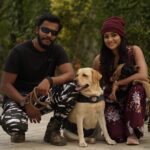 Sangeetha Sringeri Instagram - Along with the amazing @dk9pramod 😁 and lovely #Charlie
