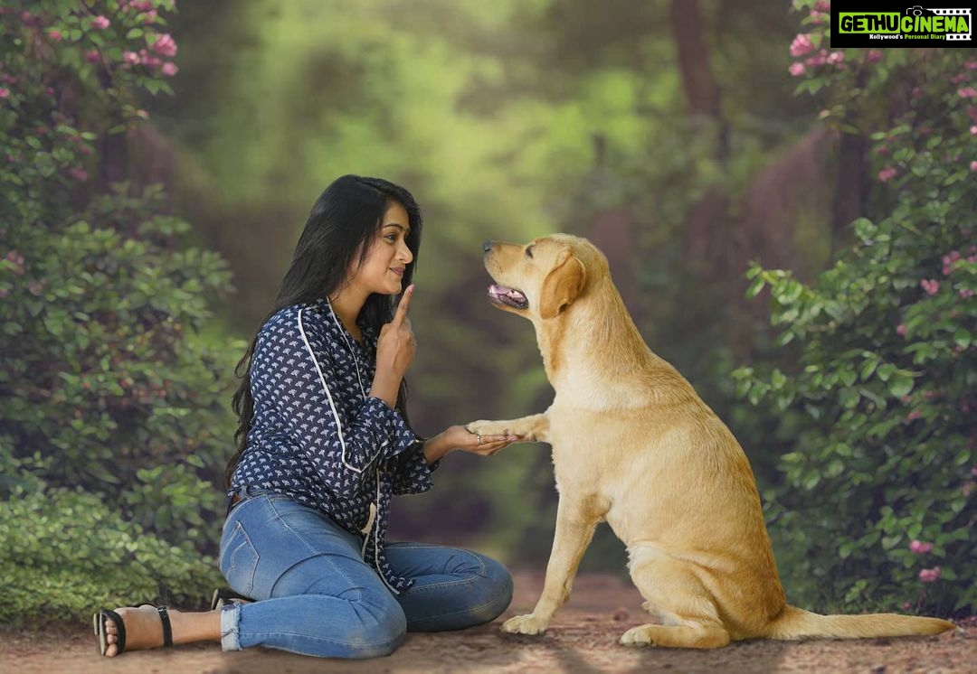 Sangeetha Sringeri Instagram - Sshhh... Keep it just between us! #777charlie