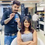 Sangeetha Sringeri Instagram - What a lovely Hair Makeover, i looooveed it ❤️ sooo much that i couldn't resist to share it with you alll right awayl! Thank you so so much @spin_unisex_salon_rrnagar #LakshmiHairstylist for the lovely hair styling and Highlights! Thank you @bobby_stylish_001 for lovely clicks 😁 #spinrrnagar #spinrajarajeshwarinagar #rajarajeshwarinagar