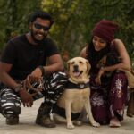 Sangeetha Sringeri Instagram - Along with the amazing @dk9pramod 😁 and lovely #Charlie