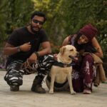 Sangeetha Sringeri Instagram - Along with the amazing @dk9pramod 😁 and lovely #Charlie