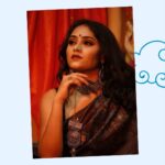 Sangeetha Sringeri Instagram - You don't have to prove your worth, give your best and let the time do its job!✨ . . . Designer: @shobhaboutique MUA: @makeoverbyprabhapriya #sangeethasringeri