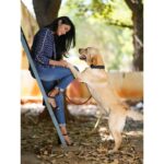 Sangeetha Sringeri Instagram - 😍The warmth of the cute little paws of charlie! #internationalDogDay #777charlie #sangeethasringeri