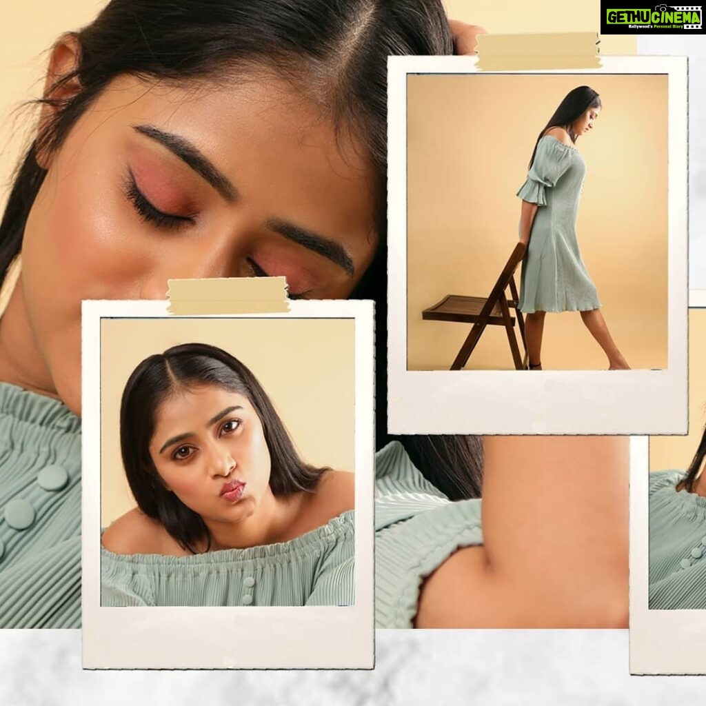 Sangeetha Sringeri Instagram - SWIPE 👉 This amazing make up by @makeupbysindhu and lovely click by @henryroyzach #SangeethaSringeri