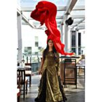 Sangeetha Sringeri Instagram - Red always adds royalty, whether on top or floor. Pic Credit @henryroyzach