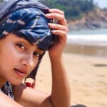 Sangeetha Sringeri Instagram - #noMakeUp Gokarna Om Beach