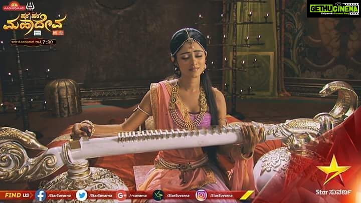 Sangeetha Sringeri Instagram - When sati gets lost in the rhythm of Mahadev