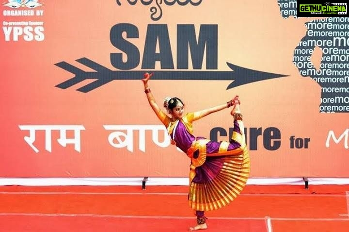 Sangeetha Sringeri Instagram - #throwback #sam #youth #show #thandav #oldPic #myTalentSide 😊😁