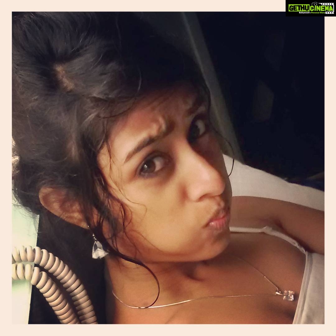 Sangeetha Sringeri Instagram - When i wish to look chubby! 😡