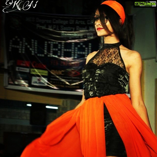 Sangeetha Sringeri Instagram - #AnubhavFest #cZarinas #collegeMemories #FashionShow