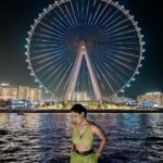 Saniya Iyappan Instagram – 🎡🛥️
@d3yachts 

Outfit : @saltstudio Dubai Marina City