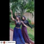 Sanjana Anand Instagram - #Repost @yl_keerthana • • • • • • With all Grace with my favourite 🎵: #uyire @sidsriram ♥️ Choreography: @yl_keerthana 🤭 . No copyrights infringement intended. Music is not owned by us @instagram 🙏 Music : @sidsriram 🔥
