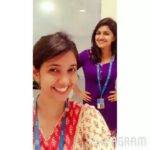 Sanjana Anand Instagram – My loudspeaker ❤️ Can’t  thank you enaf for making my work-life sooooo much more crazier n noisier 😂😂 @anamikakumari01