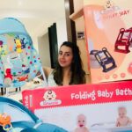 Sanjjanaa Instagram – Hi friends as my infant is growing up I decided to shop for a new set of his needs and I found a one stop solution with @infantso.baby . Visit there website to go through there entire collection & apart from all the items in this video you must check out there baby shoulder carry bag on there website .. I can vouch for there baby shoulder carry bag as the most comfortable one available in the market .. it’s a must buy … ❤️

Natural make up base by @official_dermacol_india , 
Blue maxi by @vibbhinna , 
2nd Saturn maxi by @momzjoy .

##instamom #instababy #indianactress #princealarik #indianmom #indiankids #indiankidswear #actressmomhustle #justborn #indiancelebrity #indiancelebrities #momtobe #sanjjanaa  #sanjanagalrani #sanjana #sanjjanaagalrani Karnataka, Bangalore