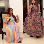 Sanjjanaa Instagram - Make up@products by @official_dermacol_india Wearing lovely maternal friendly gowns from @momzjoy , so you can explore the feeding zip if needed or you can just let it be … as it’s concealed. I love these gowns from #momzjoy as they are so classy and comfy as daily wears … also Chq out there new winter collection … and there dressy salwars ,.. ❤️ ##instamom #instababy #indianactress #princealarik #indianmom #indiankids #indiankidswear #actressmomhustle #justborn #indiancelebrity #indiancelebrities #momtobe #sanjjanaa #sanjanagalrani #sanjana #sanjjanaagalrani Karnataka, Bangalore