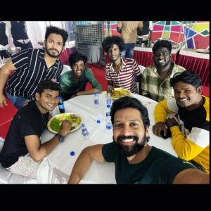Santhosh Prathap Instagram - Last batch of pictures from the sets of #cwc @evpfilmcity 
I hope you’ll always remember all the great memories we created ❤️

Thank you once @mediamasons and @vijaytelevision and the whole crew of #cwc for all the beautiful moments that I’ll always forever treasure 💝